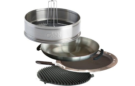 Cobb Fry Dish, Fry Pan and Griddle and Dome Extension